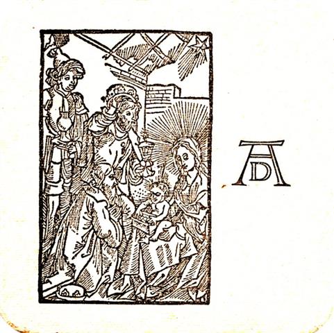 weisenbach ra-bw katz dürer 2a (quad185-ad-3 könige & eva mit kind-schwarz)
